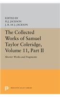 The Collected Works of Samuel Taylor Coleridge, Volume 11