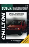 Suzuki Samurai, Sidekick, and Tracker, 1986-98