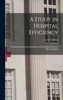 Study in Hospital Efficiency