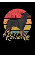 Rottweiler: Notebook / Journal For Your Everyday Needs - 110 Dotted Pages Large 6x9 inches