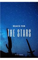 Reach for the Stars - Dot Grid Notebook