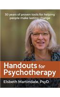 Handouts for Psychotherapy
