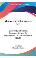 Memoires De La Societe V2
