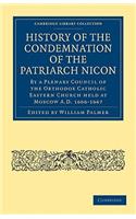 History of the Condemnation of the Patriarch Nicon