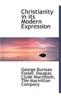 Christianity in Its Modern Expression