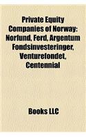 Private Equity Companies of Norway