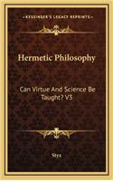 Hermetic Philosophy