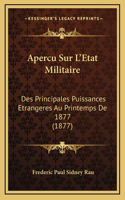 Apercu Sur L'Etat Militaire