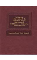 Viaggio Settentrionale Di Francesco Negri