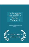 A Struggle for Fame