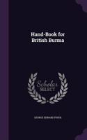 Hand-Book for British Burma