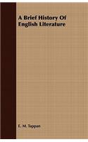 A Brief History Of English Literature