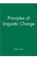 Principles of Linguistic Change, 3 Volume Set