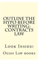 Outline the Hypo Before Writing: Contracts Law: Look Inside!