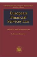 European Financial Services Law