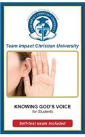 KNOWING GOD'S VOICE for students: (English)