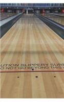 Bowling Alley Lane Journal: 150 page lined notebook/diary