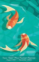 Butterfly Koi - 2 Year Pocket Planner 2022