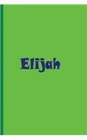 Elijah - Personalized Journal