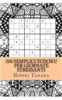 200 Semplici Sudoku Per Giornate Stressanti