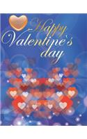 Happy Valentine's Day Valentine Coloring Book For Adult