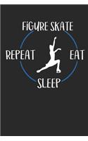 Figure Skate Eat Sleep Repeat