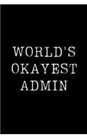 World's Okayest Admin