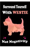 Surround Yourself With Westie Not Negativity