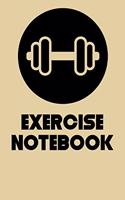 Exercise Notebook: Daily Fitness Journal with One Rep Max and Treadmill Conversion Charts