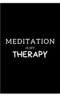 Meditation Is My Therapy