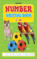 Number Writing Book 1-20