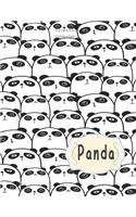 Composition Notebook Panda