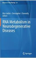 RNA Metabolism in Neurodegenerative Diseases