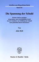 Die Spannung Der Schuld