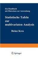Statistische Tafeln Zur Multivariaten Analysis
