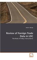Review of Foreign Trade Data in LDC