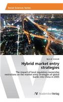 Hybrid Market Entry Strategies