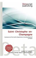 Saint- Christophe- En- Champagne