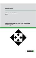 Gedankensprünge ins Freie. Eine Anthologie zur Existenziellen Euthymiagogik