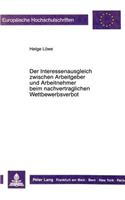 Der Interessenausgleich zwischen Arbeitgeber und Arbeitnehmer beim nachvertraglichen Wettbewerbsverbot