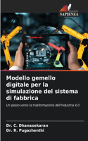 Modello gemello digitale per la simulazione del sistema di fabbrica