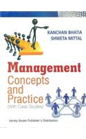 MANAGEMENT CONCEPTS AND PRACTICE:WITH CASE STUDIES