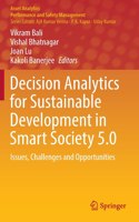 Decision Analytics for Sustainable Development in Smart Society 5.0