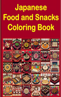 Japanese Food & Snacks Coloring Book