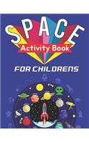 Space Activity Book for Childrens