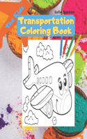 Kids' Transportation Coloring Book