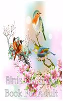 Birds Coloring Book For Adult