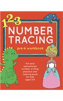 Number Tracing Pre-K Workbook