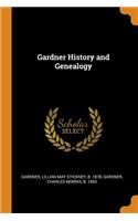 Gardner History and Genealogy