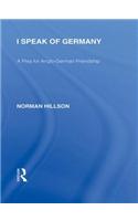 I Speak of Germany (Rle Responding to Fascism)